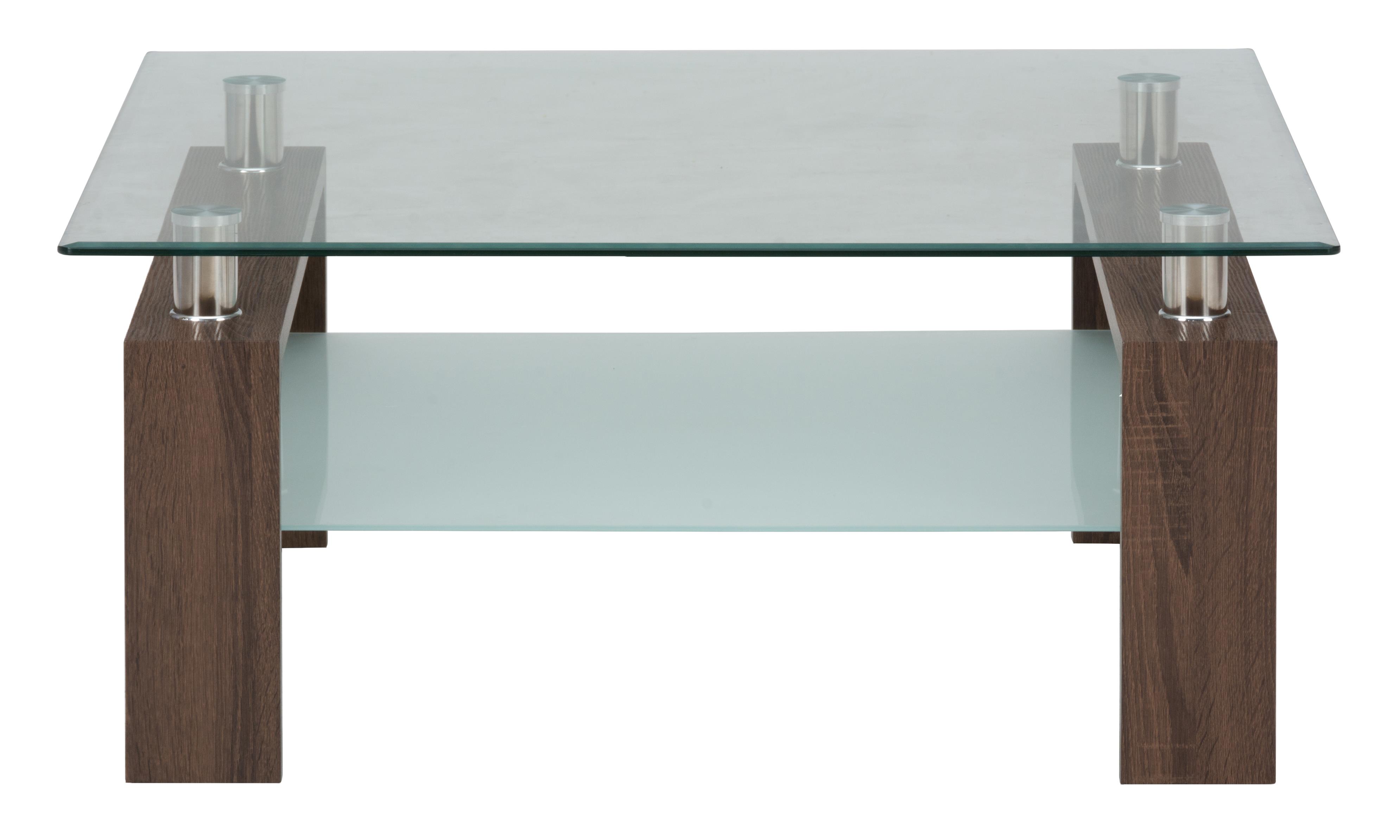 Jofran Compass Square Cocktail Table Glass Top Jofran Occ